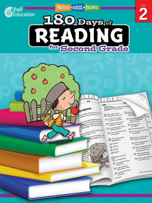 Cover image for 180 Days of Reading for Second Grade